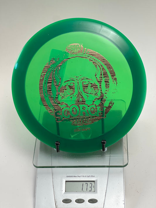 Discraft CryZtal FLX Scorch – 2022 Great Lakes Disc Skull Stamp (Green)