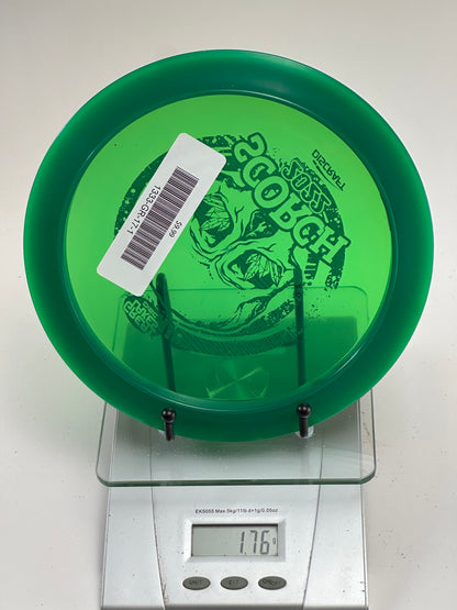 Discraft CryZtal FLX Scorch – 2022 Great Lakes Disc Skull Stamp (Green)