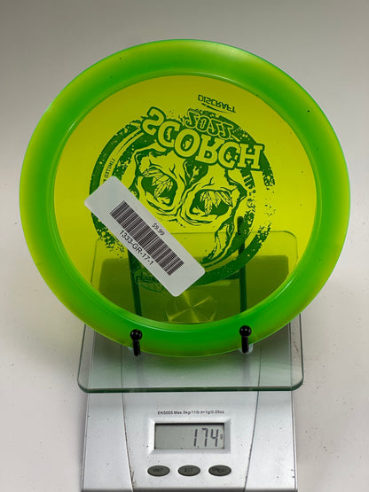 Discraft CryZtal FLX Scorch (2022 Great Lakes Disc Skull) Green/Clear