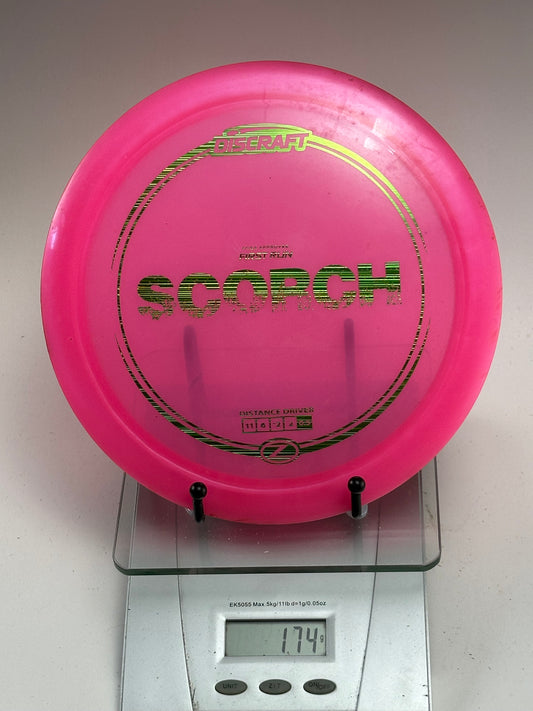 Discraft Z Scorch First Run – Transparent Pink Distance Driver