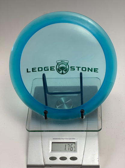 Discraft Z Scorch Distance Driver (Ledgestone) – Transparent Blue
