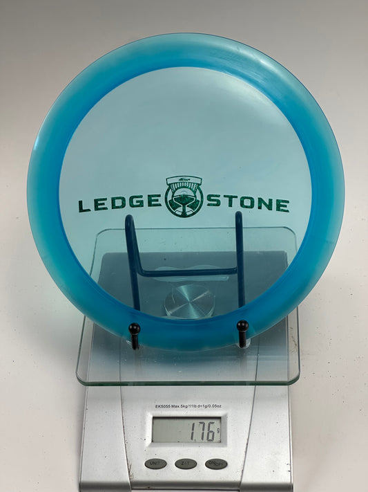 Discraft Z Scorch Distance Driver (Ledgestone) – Transparent Blue