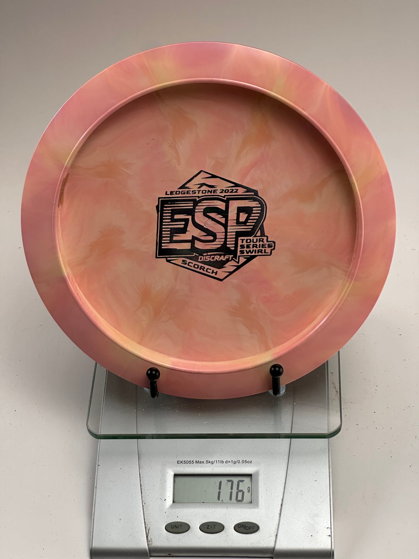 Discraft Scorch ESP Swirl Ledgestone 2022 Tour Series (176g)