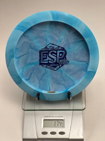 Discraft Scorch ESP Swirl Ledgestone 2022 Tour Series (Blue Swirl)