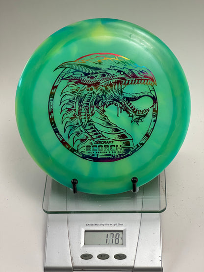 Discraft Scorch Z Swirl Tour Series Distance Driver (Dragon Stamp)