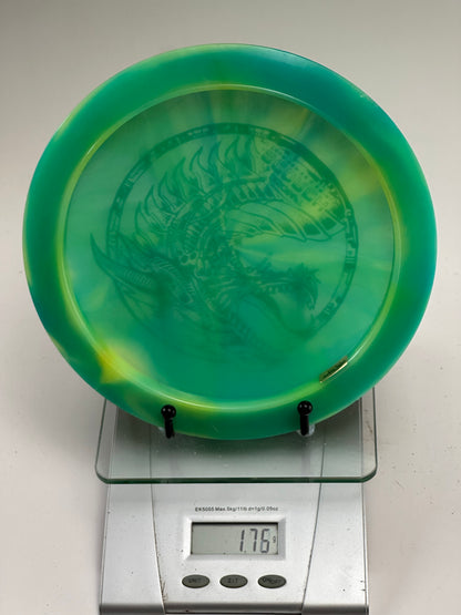 Discraft Scorch Z Swirl Tour Series Distance Driver (Dragon Stamp)