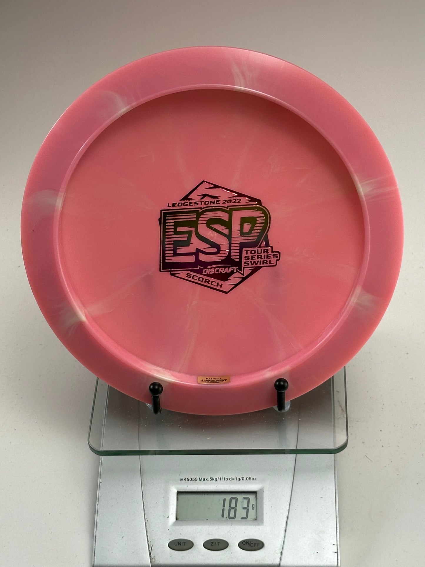 Discraft Scorch ESP Swirl Tour Series Ledgestone 2022 - Pink Swirl