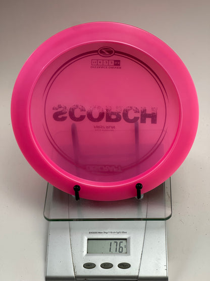 Discraft First Run Scorch (Z) – Transparent Pink Distance Driver