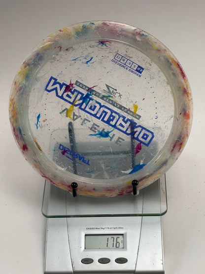 Discraft 2024 Tour Series Scorch Z FLX (Valerie Mandujano) Clear Confetti