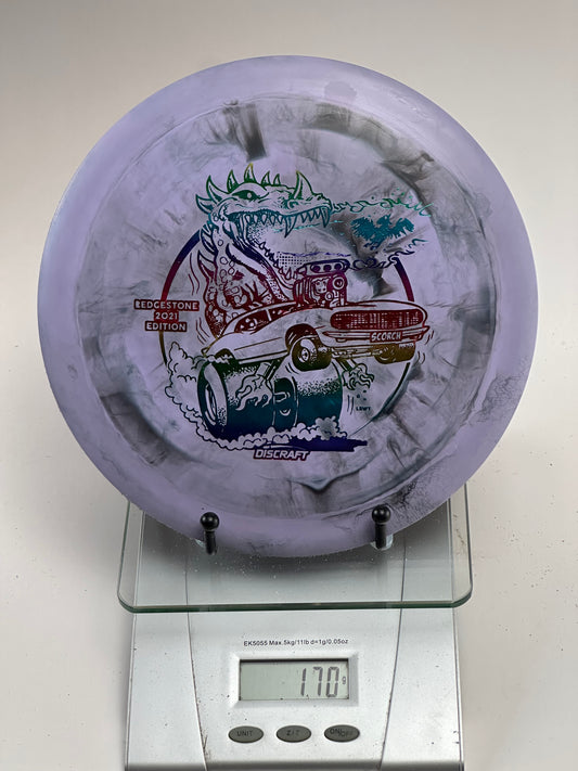 Discraft ESP Swirl Scorch (Ledgestone 2021 Tour Series) Purple/Black