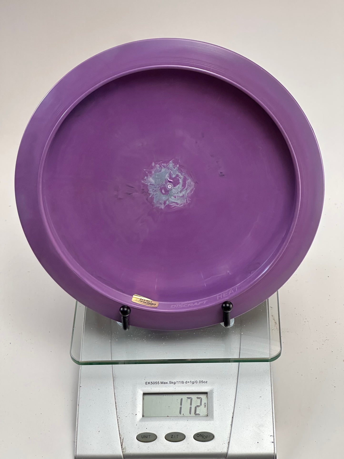 Discraft ESP Swirl Scorch Distance Driver (Purple) - Titan Disc Golf Stamp