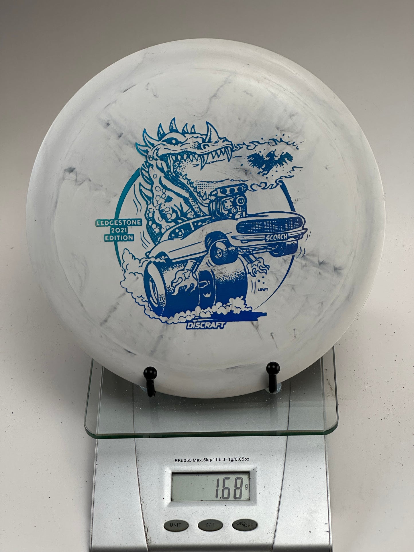 Discraft ESP Swirl Scorch (Ledgestone 2021) White/Black Swirl 168g