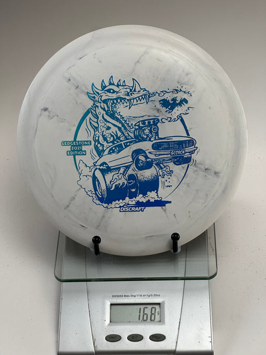 Discraft ESP Swirl Scorch (Ledgestone 2021) White/Black Swirl 168g