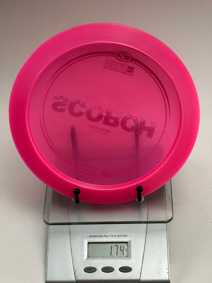 Discraft First Run Scorch Z – Transparent Pink Distance Driver