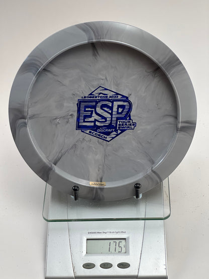 Discraft ESP Swirl Scorch – Ledgestone 2022 Tour Series (Gray/Black)