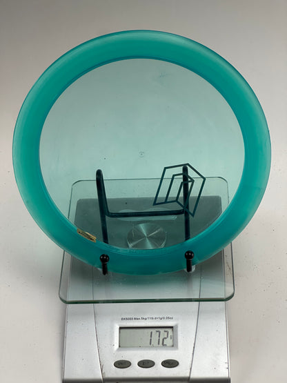 Discraft Scorch Z Distance Driver | Transparent Teal | Stock Stamp