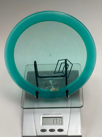 Discraft Scorch Z (Custom Stamp) Transparent Teal Distance Driver