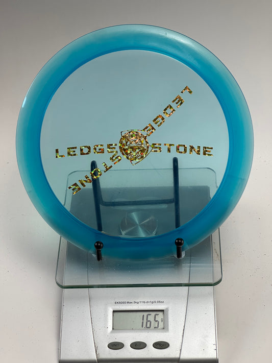 Discraft Scorch Z (Ledgestone) Transparent Blue Distance Driver 165g