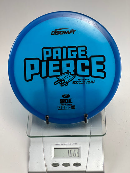 Discraft Z Sol Midrange – Paige Pierce First Run Stamp