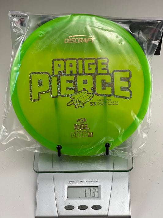 Discraft Z Sol Paige Pierce First Run (Green, Holo Stamp)