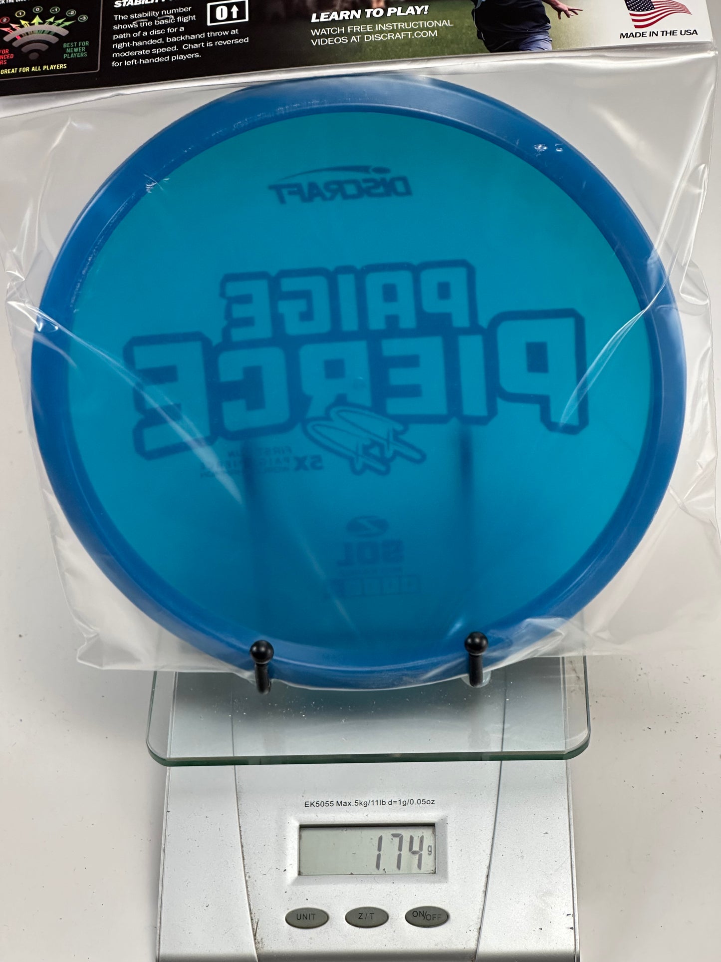 Discraft Z Sol Paige Pierce Signature Stamp (174g)
