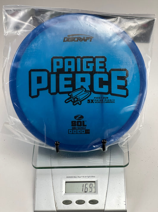 Discraft Z Sol Midrange | Paige Pierce 5x First Run Stamp