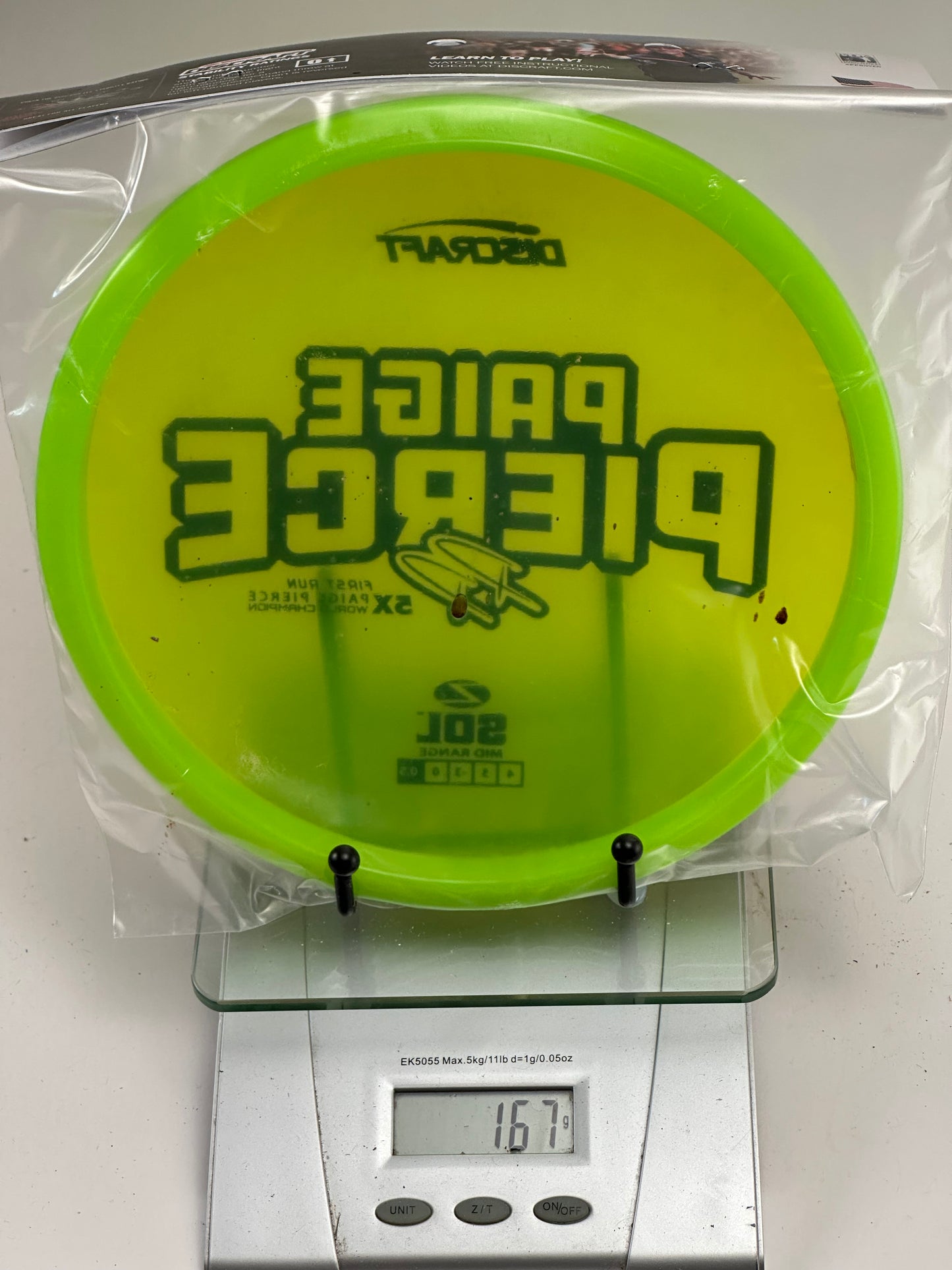 Discraft Sol Z Midrange – Paige Pierce 5X First Run