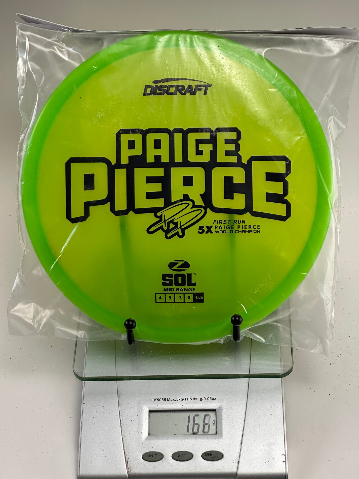 Discraft Z Sol Midrange - Paige Pierce First Run Stamp