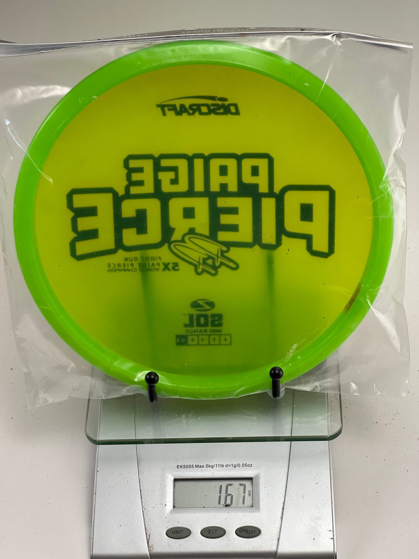 Discraft Z Sol Midrange - Paige Pierce First Run Stamp