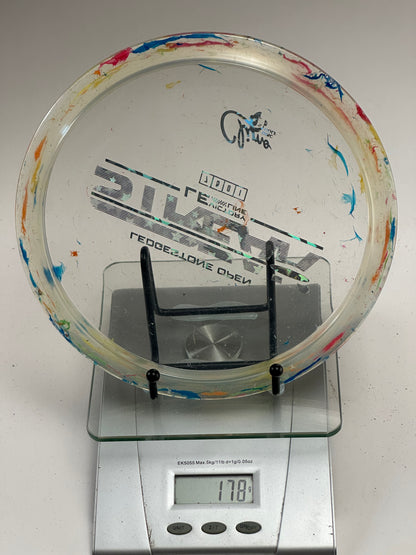 Discraft Streak LE CryZtal (Ledgestone Open) Clear w/ Swirl Rim