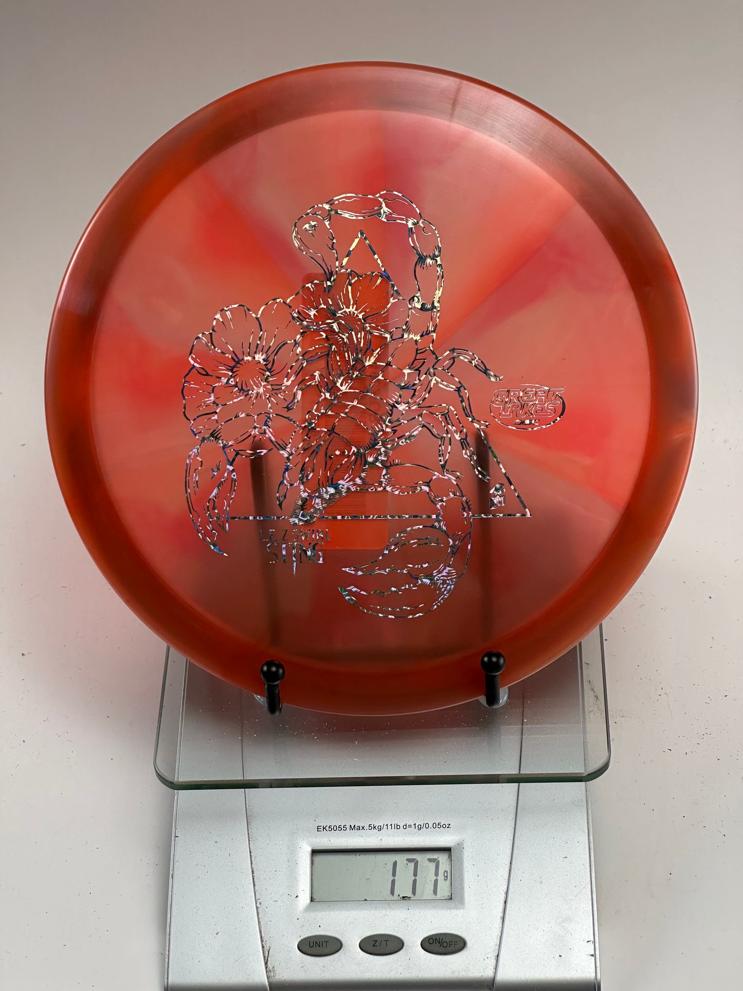 Discraft L.E. Z Swirl String (Scorpion/Floral Stamp) 177g