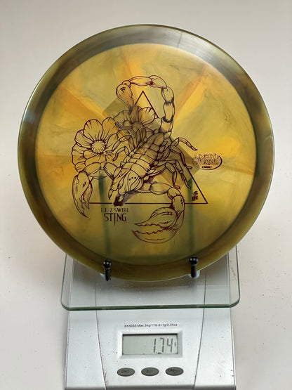 Discraft Sting LE Z Swirl (Scorpion/Flower Stamp) 174g
