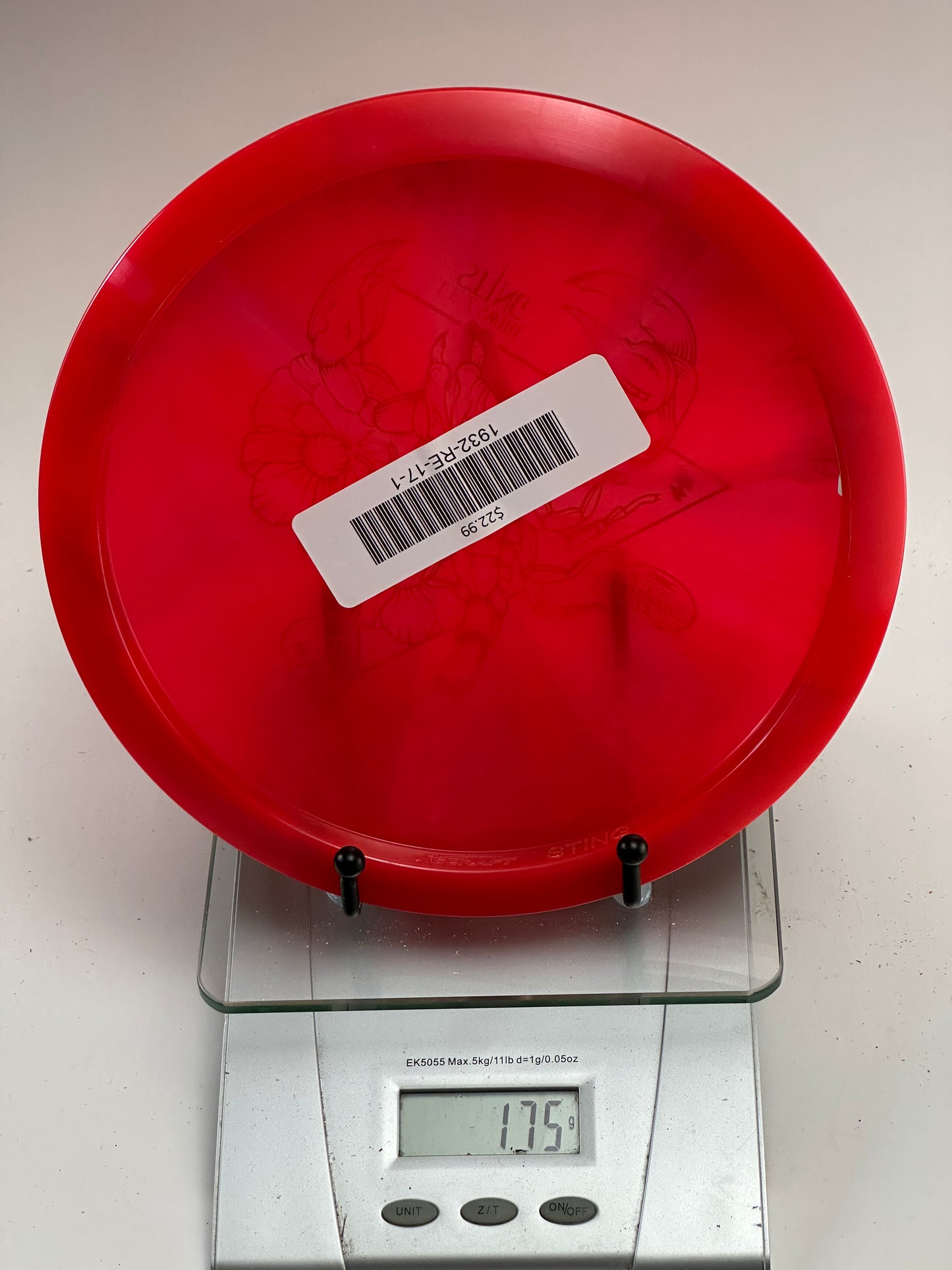 Discraft Sting Z Swirl (Limited Edition) 175g - Scorpion Stamp