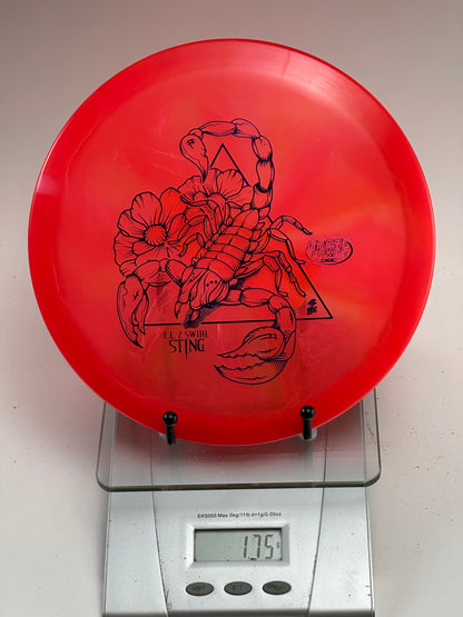 Discraft Sting L.E. Z Swirl Scorpion Stamp 175g