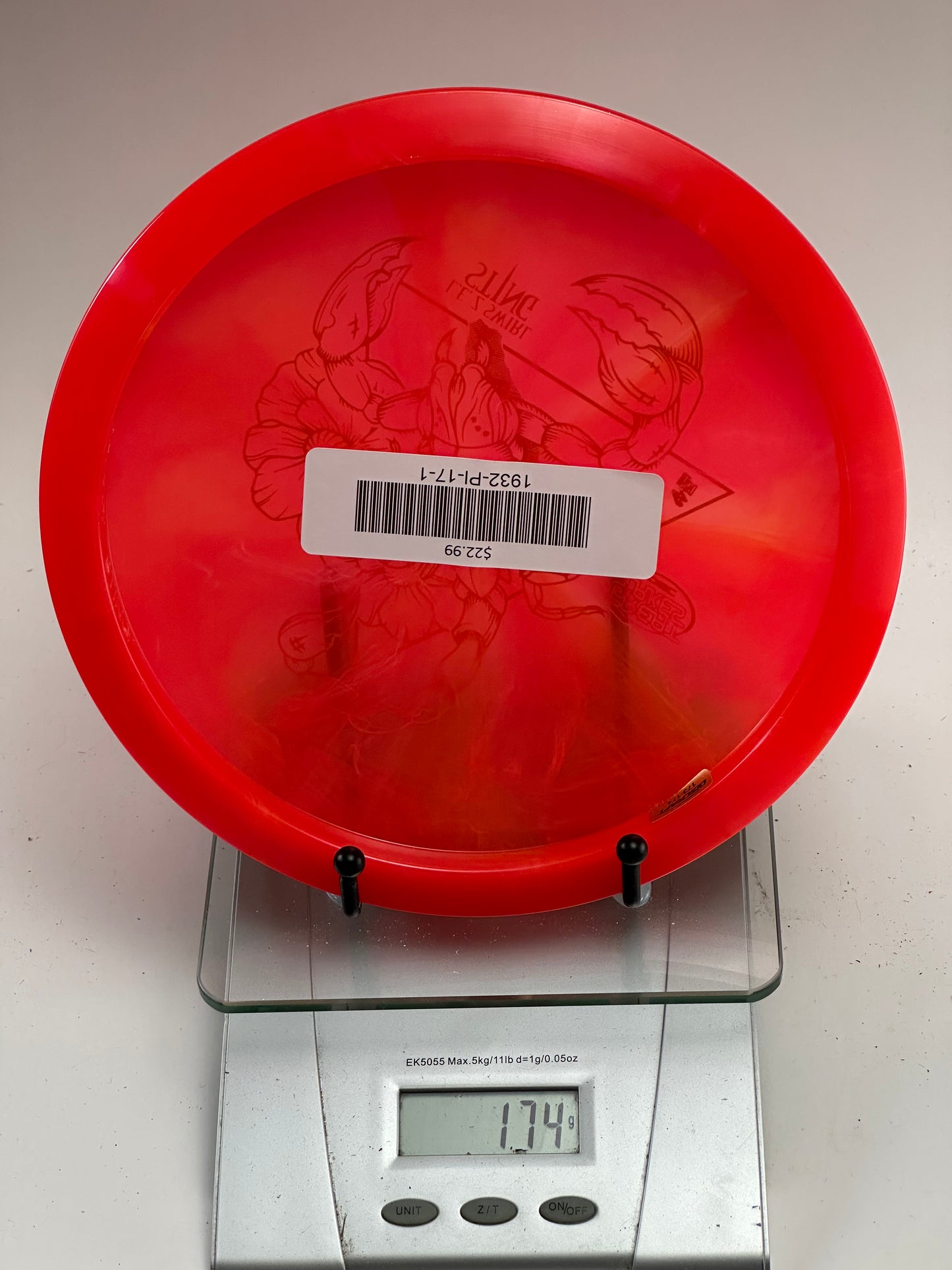 Discraft Sting L.E. Z Swirl Scorpion Stamp 175g