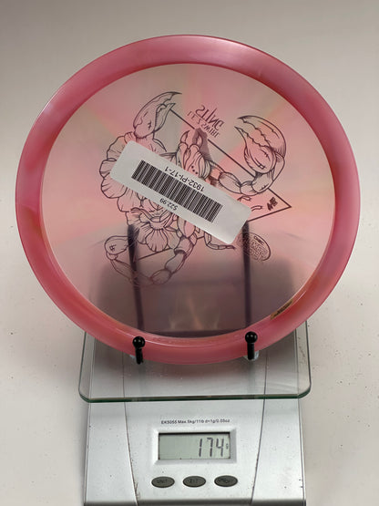 Discraft Sting Z Swirl (LE) Swirly Pink Scorpion/Floral Stamp 179g