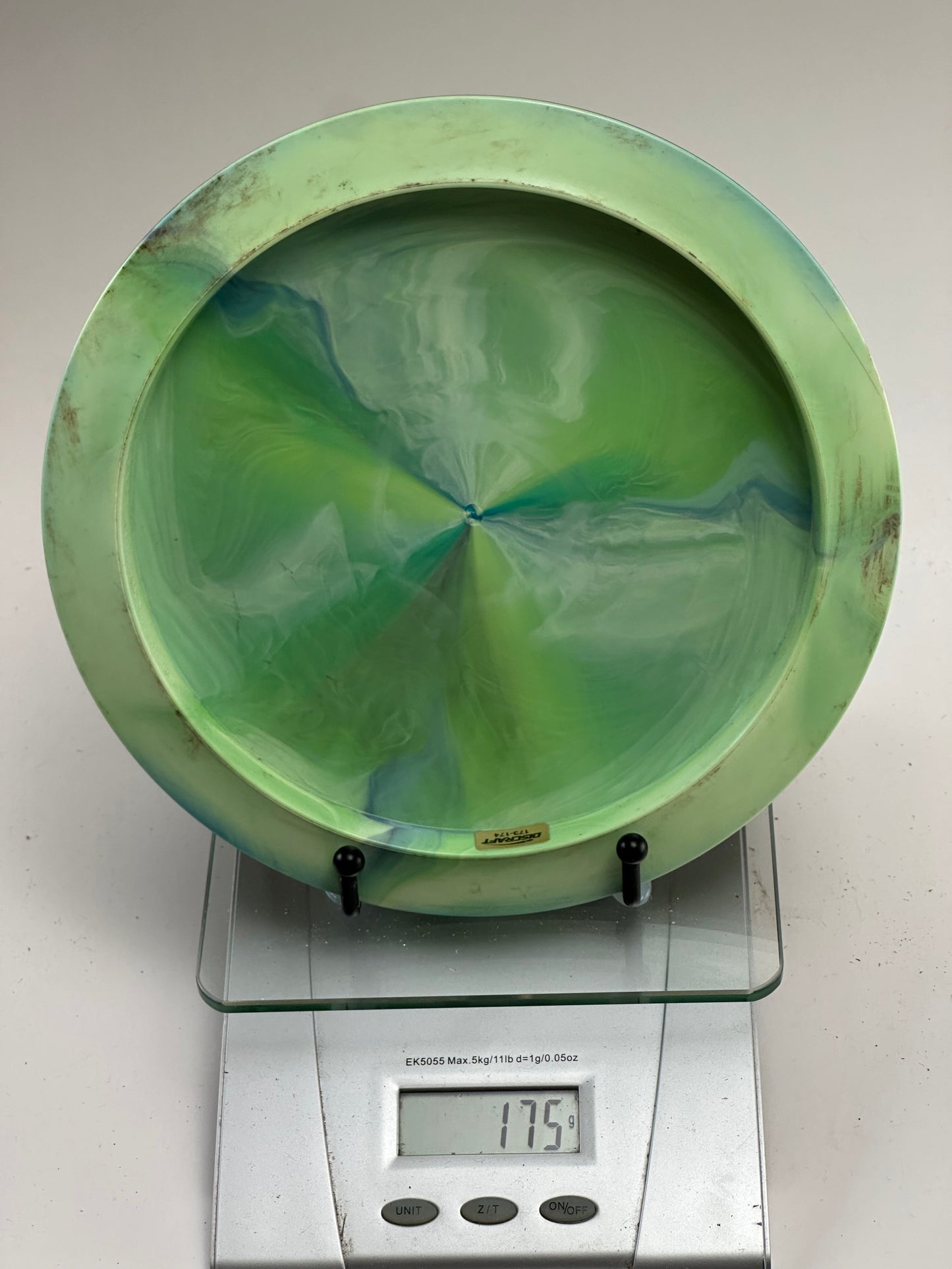 Discraft Surge ESP Swirly Green Distance Driver (Holo Stamp) 175g