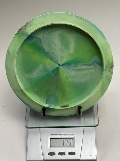 Discraft Surge ESP Swirly Green Distance Driver (Holo Stamp) 175g