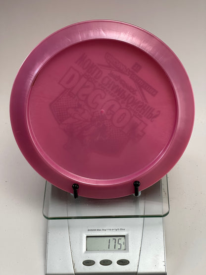 Discraft Ti Thrasher Pink Metallic 2017 Am & Junior Worlds Stamp