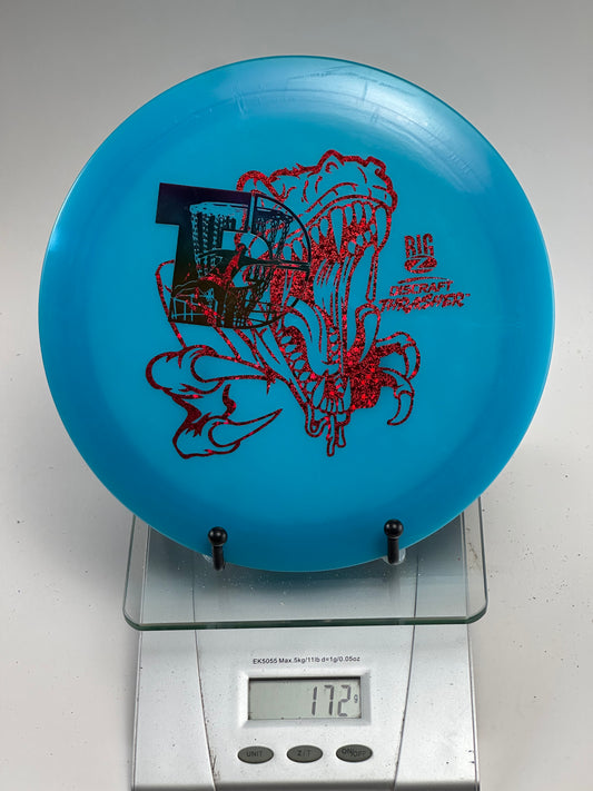 Discraft Big Z Thrasher Distance Driver - Blue w/ Red Foil