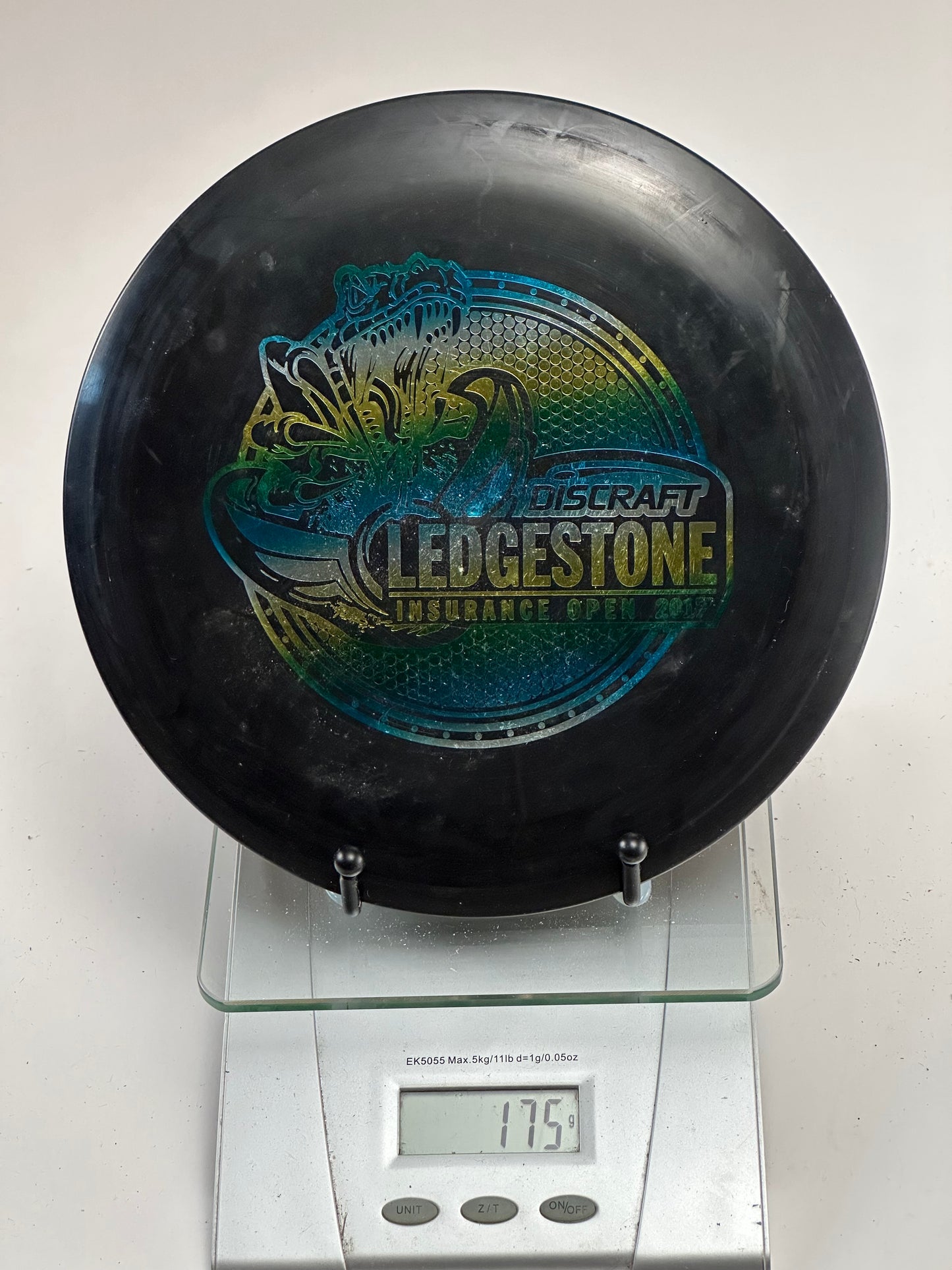Discraft Z Swirl Thrasher 2022 Ledgestone Edition (Black, Multicolor Stamp)