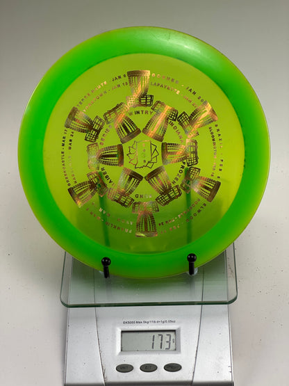 Discraft Z Thrasher 173g Transparent Green (2018 Indiana Frozen Fundraiser)