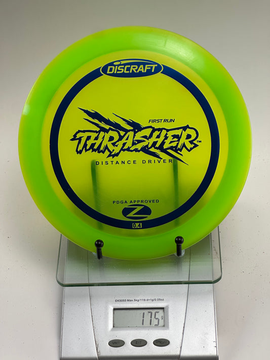 Discraft First Run Thrasher (Z) – Transparent Neon Yellow-Green