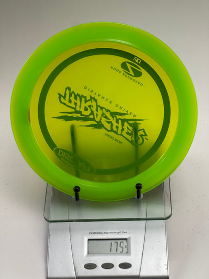 Discraft First Run Thrasher (Z) – Transparent Neon Yellow-Green
