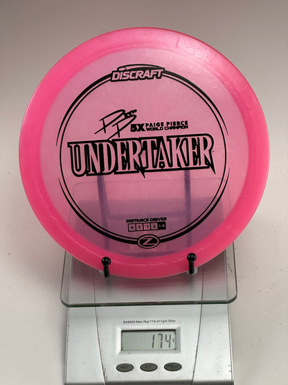 Discraft Z Undertaker (5x Paige Pierce) – Pink Distance Driver