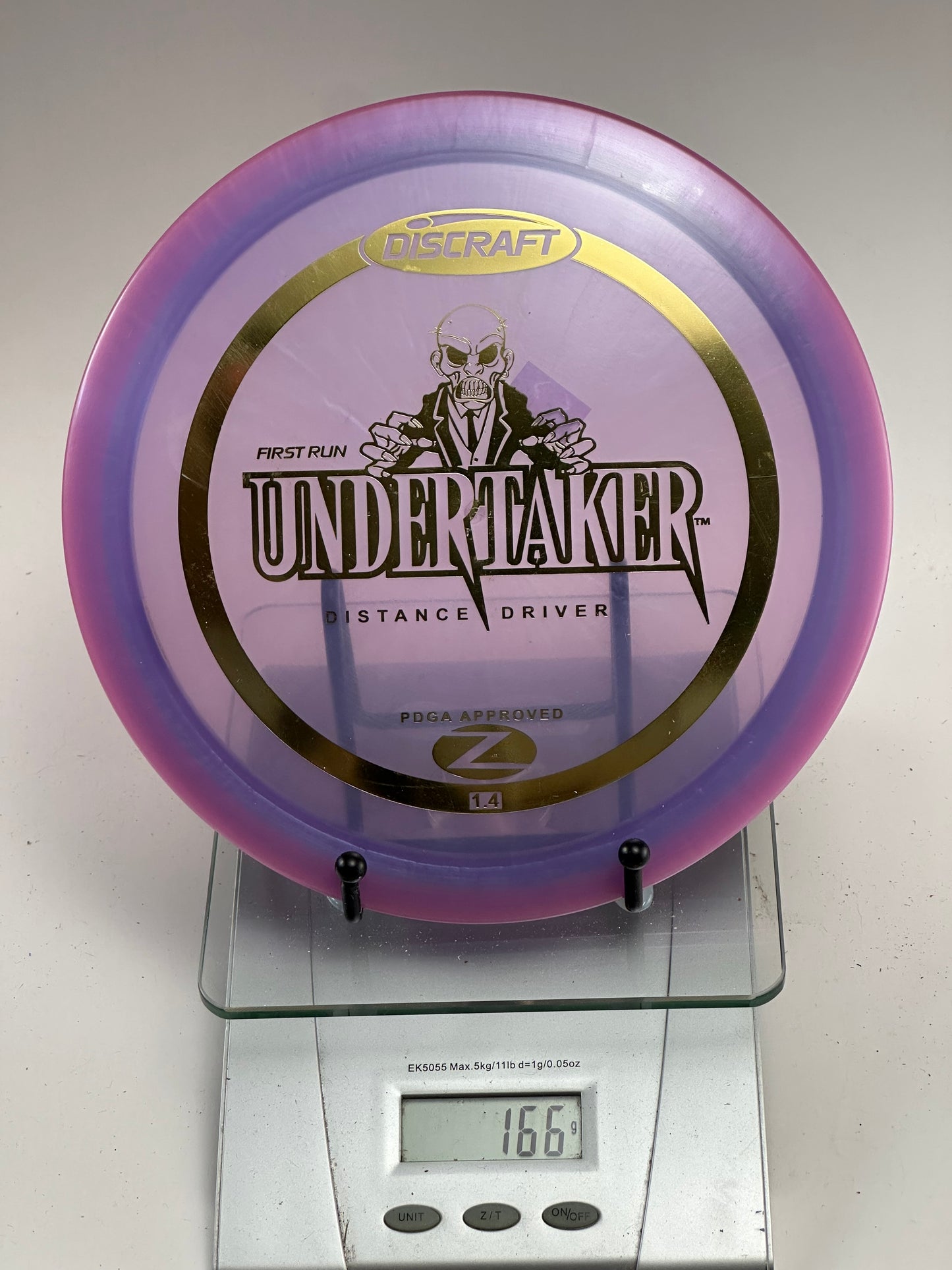 Discraft Z Line Undertaker First Run Distance Driver