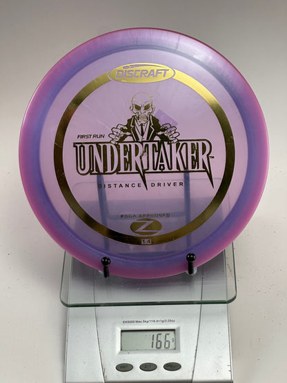Discraft Z Line Undertaker First Run Distance Driver