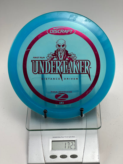 Discraft Undertaker First Run Z Line Distance Driver 172g