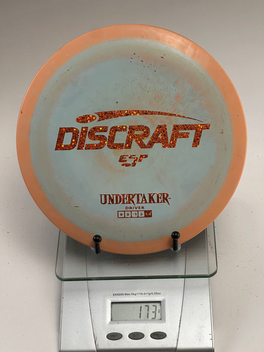 Discraft ESP Undertaker Driver (Two-Tone Swirl, Blue/Orange)