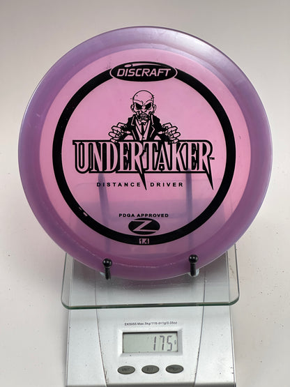 Discraft Undertaker Z Line Distance Driver - Translucent Purple